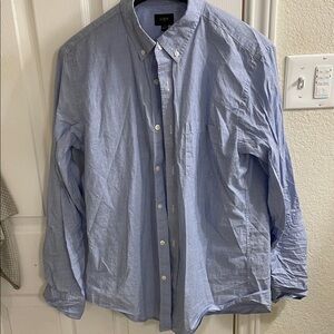 J. Crew Men's Sky Blue Casual Shirt